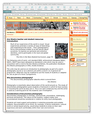 Ans Westra - homepage
