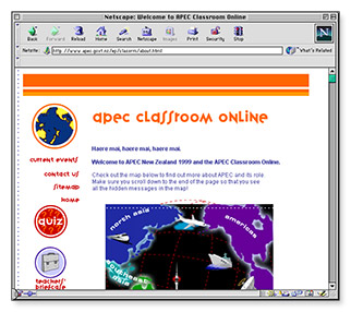 APEC Classroom Online - homepage