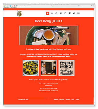 Beer Belly Jellies - homepage