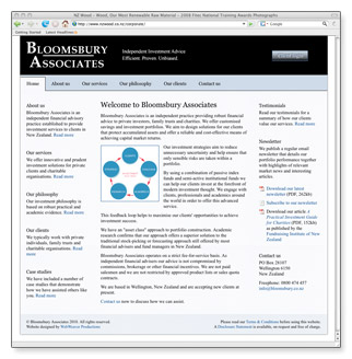 Bloomsbury Associates - homepage