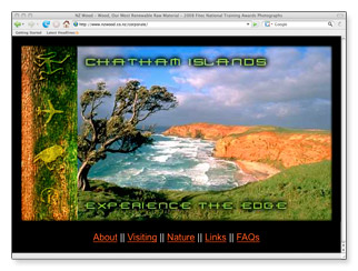 Chatham Islands - Experience the Edge - homepage