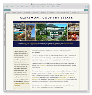 Claremont Estate - homepage