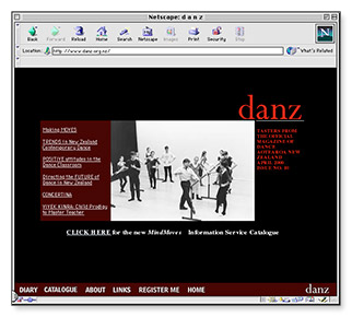 DANZ - homepage