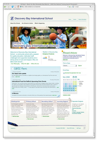 Discovery Bay - homepage