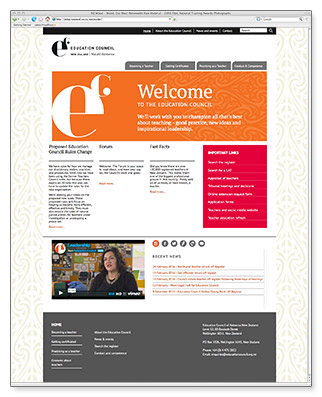 Education Council - homepage