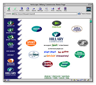 Hillary Commission - homepage