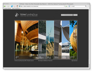 Holmes Consulting Group screenshot