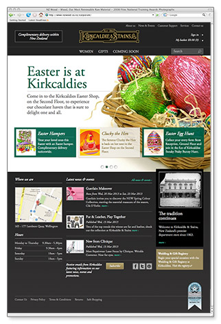 Kirkaldie & Stains - homepage