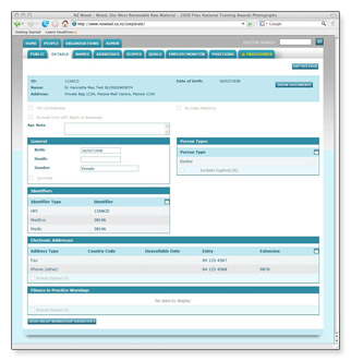 MedSys - details screen
