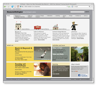 Museums Wellington - homepage