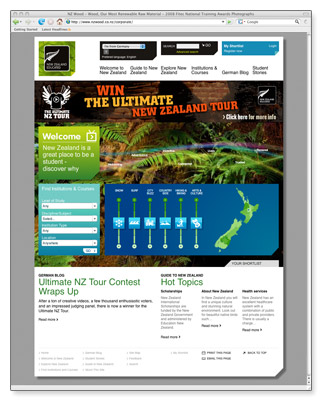 ENZ - homepage