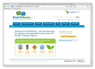 SmartMovez - homepage