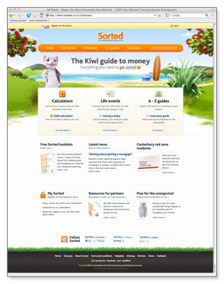 Sorted - homepage