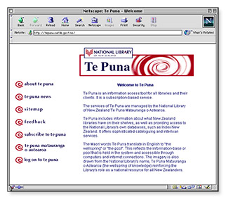 Te Puna - homepage