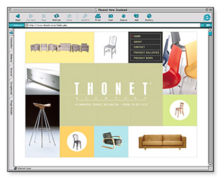 Thonet - homepage