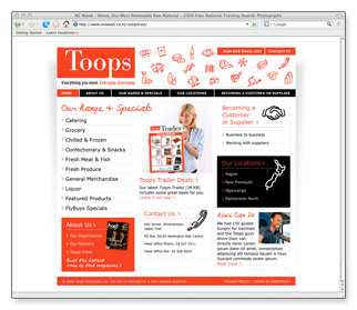Toops - homepage