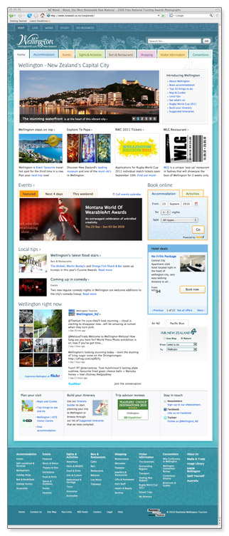 WellingtonNZ - homepage