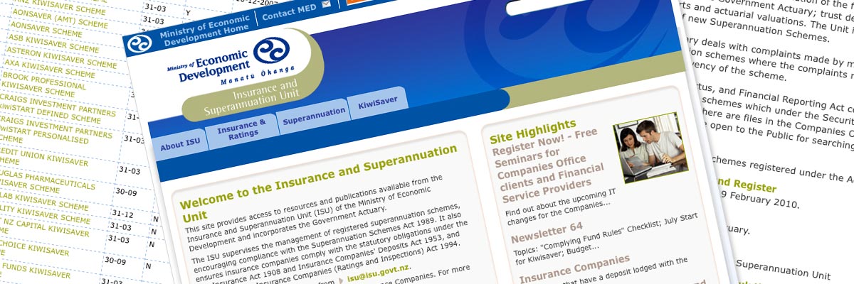 MED ISU website design detail